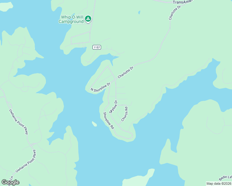 map of restaurants, bars, coffee shops, grocery stores, and more near 140 Skyline Drive in New London