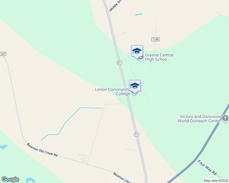 map of restaurants, bars, coffee shops, grocery stores, and more near 871 North Carolina 91 in Snow Hill