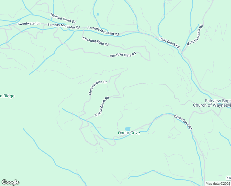 map of restaurants, bars, coffee shops, grocery stores, and more near 872 Mountainside Drive in Waynesville