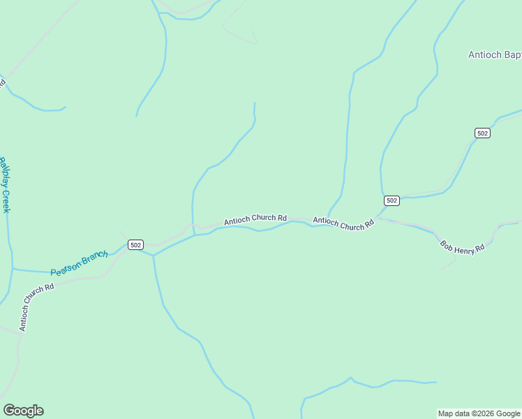 map of restaurants, bars, coffee shops, grocery stores, and more near 261 Antioch Church Road in Vonore