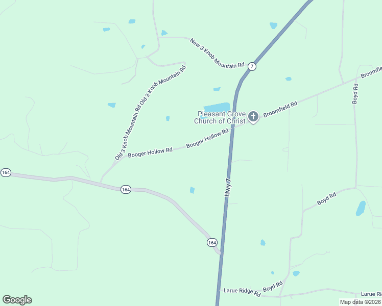 map of restaurants, bars, coffee shops, grocery stores, and more near 131 Booger Hollow Road in Dover
