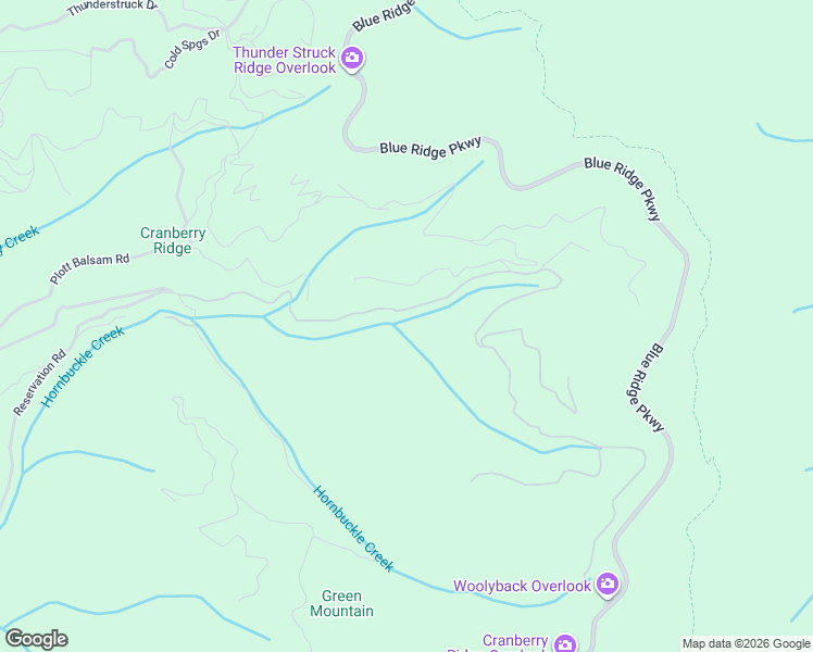 map of restaurants, bars, coffee shops, grocery stores, and more near 596 Hornbuckle Road in Maggie Valley