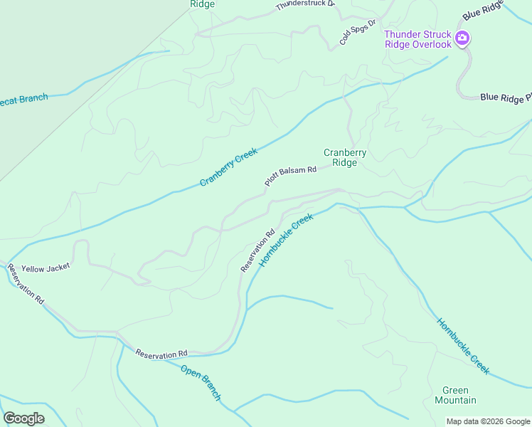 map of restaurants, bars, coffee shops, grocery stores, and more near Plott Balsam Road in Maggie Valley