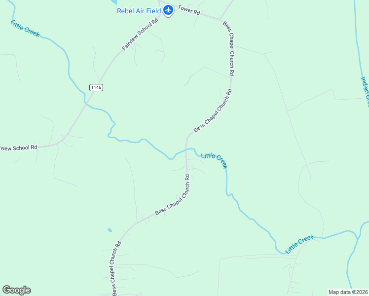 map of restaurants, bars, coffee shops, grocery stores, and more near 947 Bess Chapel Church Road in Cherryville