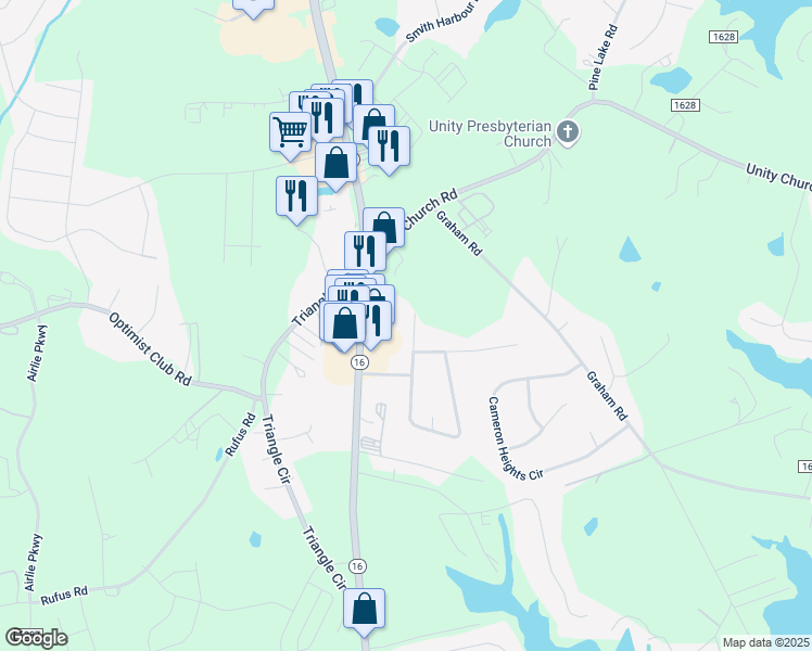 map of restaurants, bars, coffee shops, grocery stores, and more near 2089 Rock Springs Circle in Denver