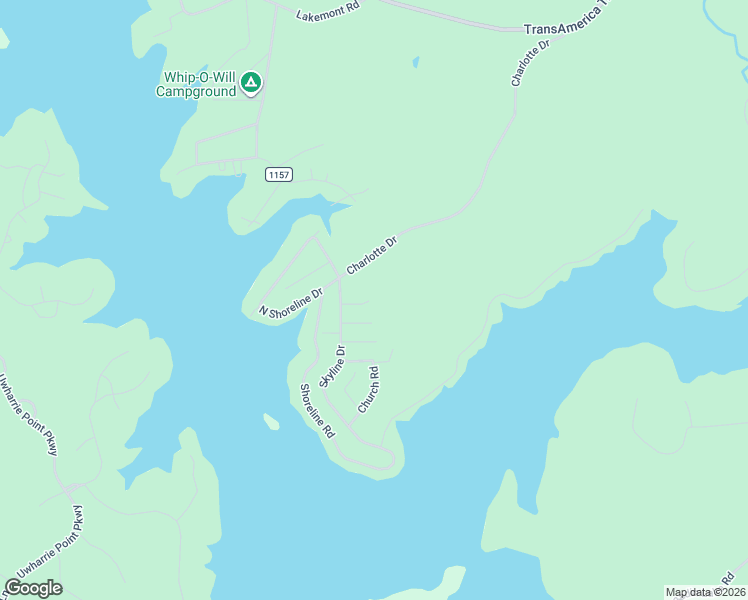 map of restaurants, bars, coffee shops, grocery stores, and more near 127 Cedar Road in New London