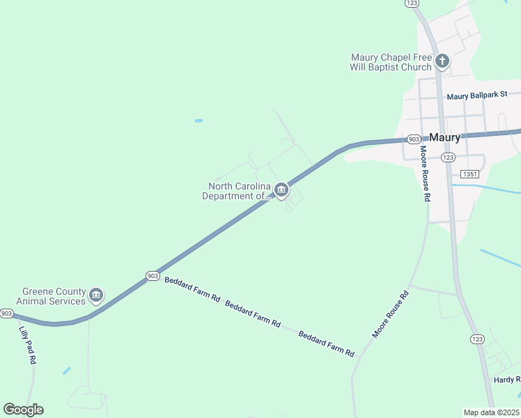 map of restaurants, bars, coffee shops, grocery stores, and more near 2646 Hwy 903 N in Snow Hill