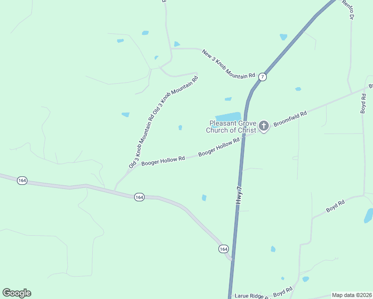 map of restaurants, bars, coffee shops, grocery stores, and more near 131 Booger Hollow Road in Dover