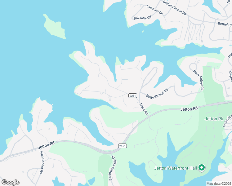 map of restaurants, bars, coffee shops, grocery stores, and more near 19611 Meta Road in Cornelius