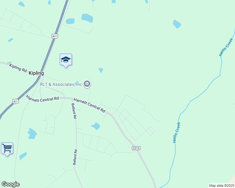 map of restaurants, bars, coffee shops, grocery stores, and more near in Fuquay-Varina