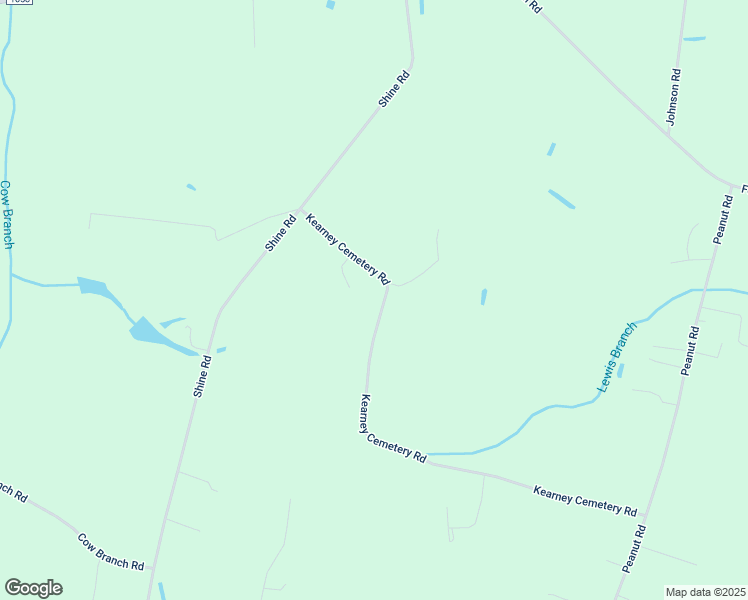 map of restaurants, bars, coffee shops, grocery stores, and more near 1041 Kearney Cemetery Road in Snow Hill