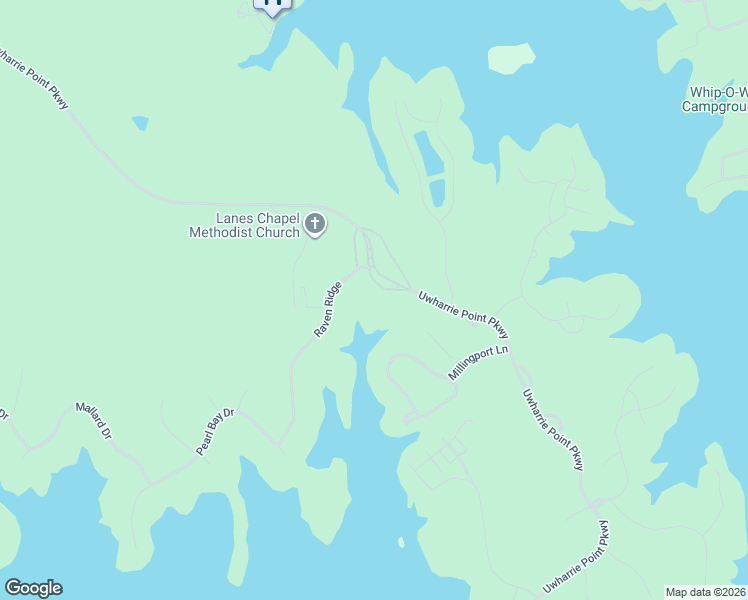 map of restaurants, bars, coffee shops, grocery stores, and more near Southpoint Ln in New London