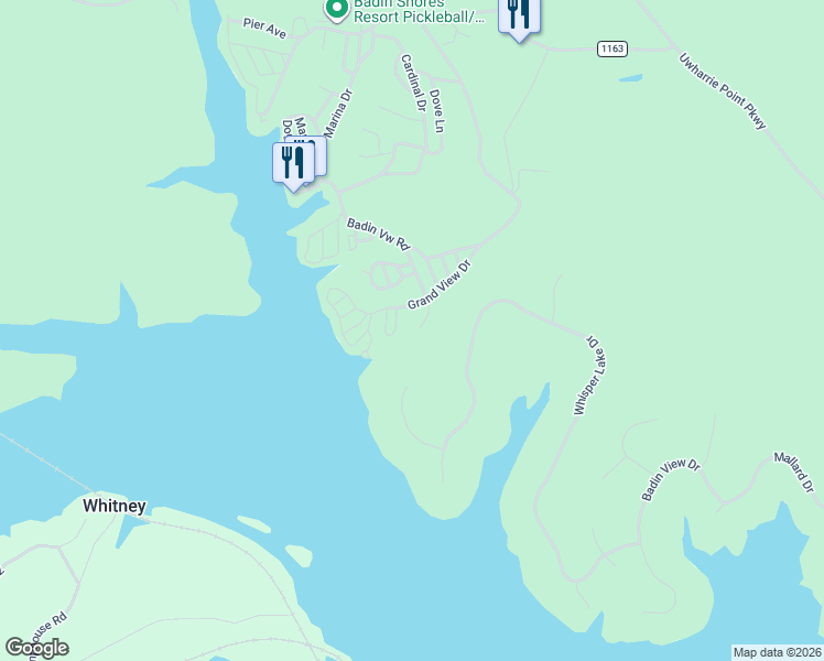 map of restaurants, bars, coffee shops, grocery stores, and more near 122 Deerfield Drive in New London