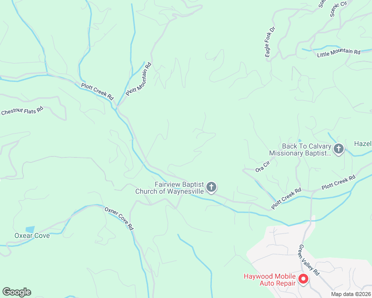 map of restaurants, bars, coffee shops, grocery stores, and more near 371 Falcon Ridge Drive in Waynesville