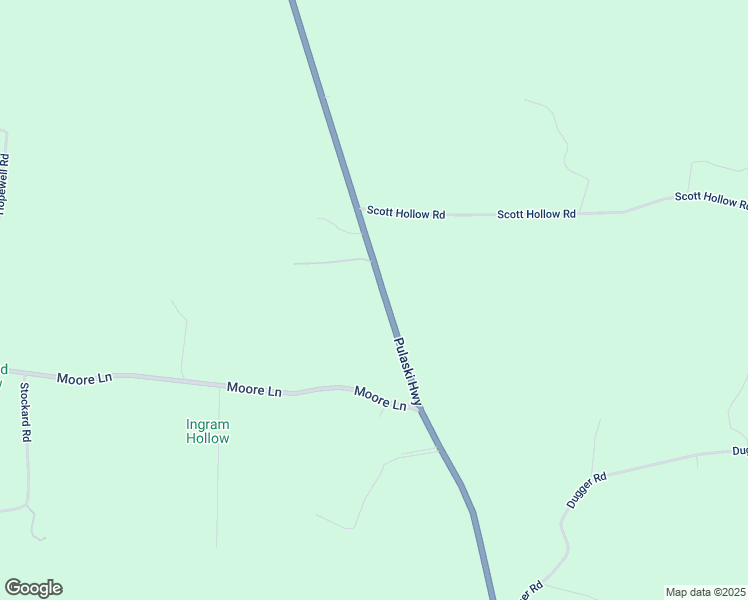 map of restaurants, bars, coffee shops, grocery stores, and more near 4178 Pulaski Highway in Culleoka