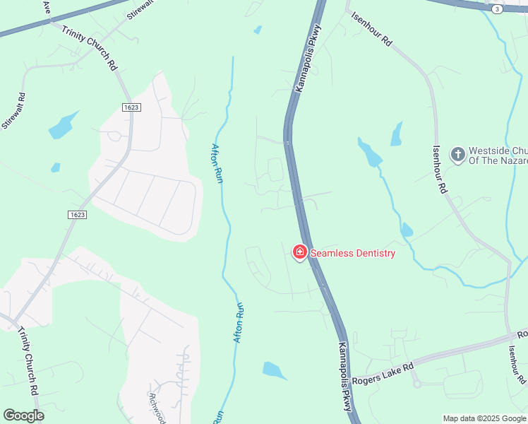 map of restaurants, bars, coffee shops, grocery stores, and more near 4661 Kannapolis Parkway in Kannapolis