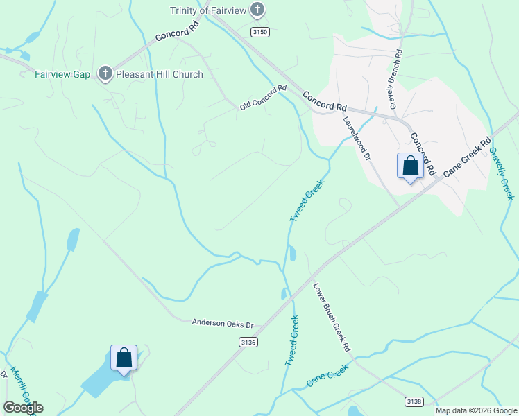 map of restaurants, bars, coffee shops, grocery stores, and more near 15 Sourwood Lane in Fletcher
