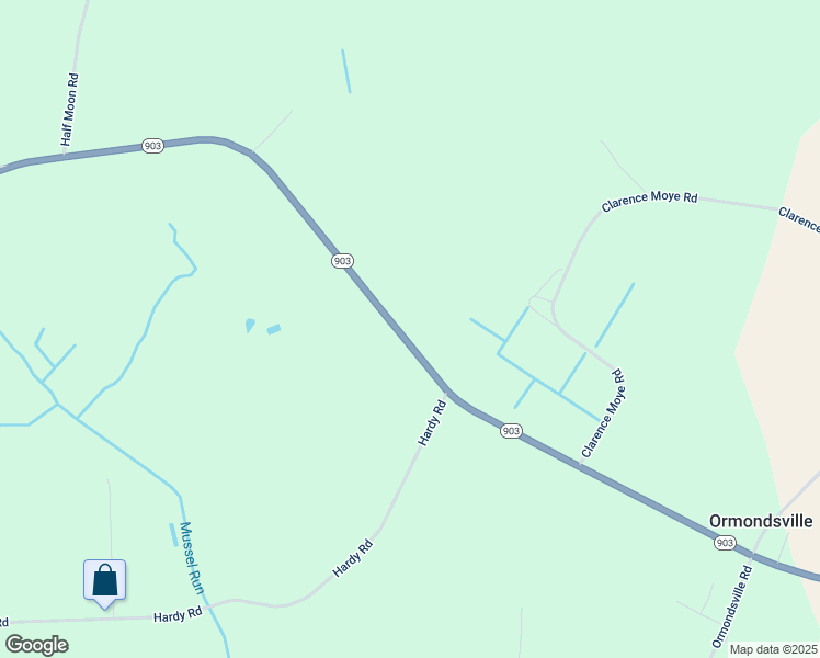 map of restaurants, bars, coffee shops, grocery stores, and more near 5123 North Carolina 903 in Snow Hill