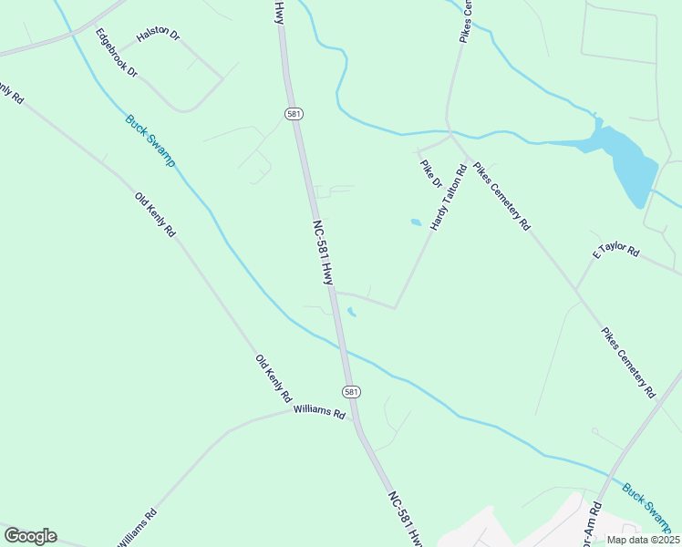 map of restaurants, bars, coffee shops, grocery stores, and more near 1714 North Nc 581 Hy in Fremont