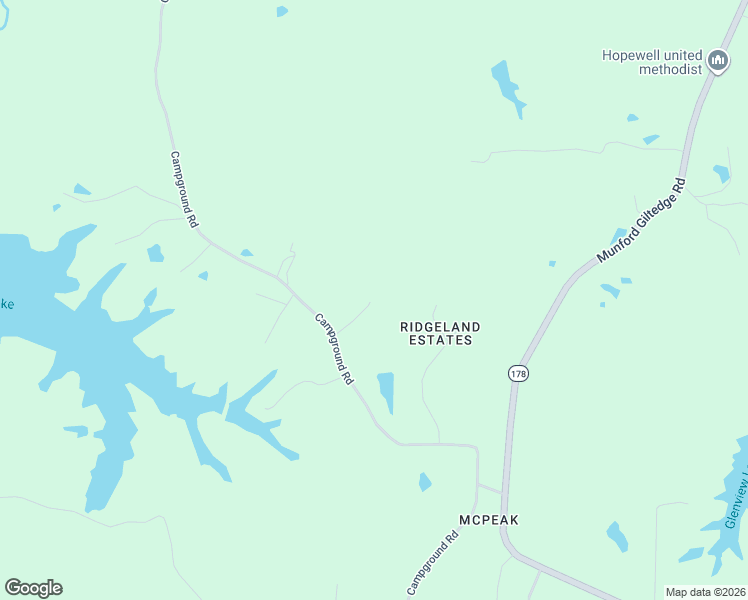 map of restaurants, bars, coffee shops, grocery stores, and more near 7146 Campground Road in Drummonds