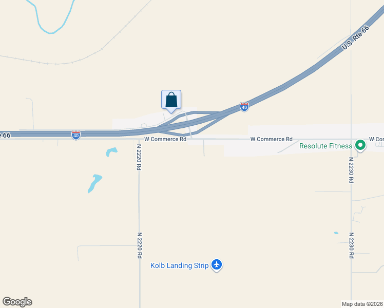 map of restaurants, bars, coffee shops, grocery stores, and more near 3600 Southwest Commerce in Clinton