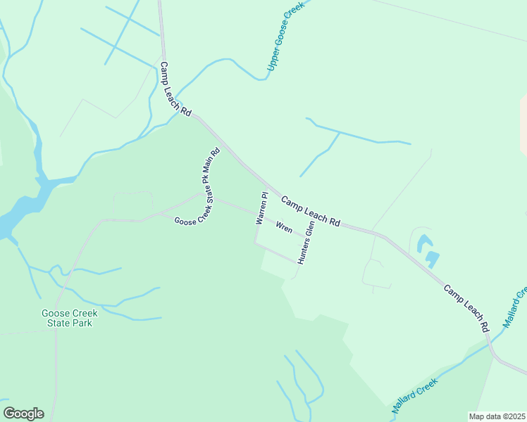 map of restaurants, bars, coffee shops, grocery stores, and more near Carolina Wren Drive in Washington