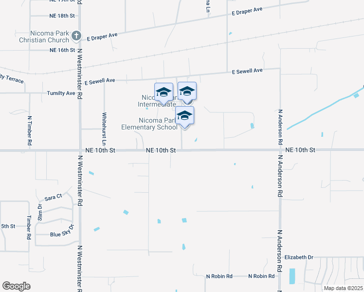 map of restaurants, bars, coffee shops, grocery stores, and more near 1118 Hickman Avenue in Choctaw