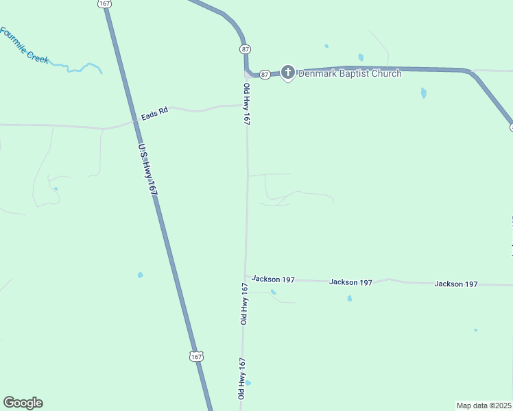 map of restaurants, bars, coffee shops, grocery stores, and more near 1902 Old Highway 167 in Bradford
