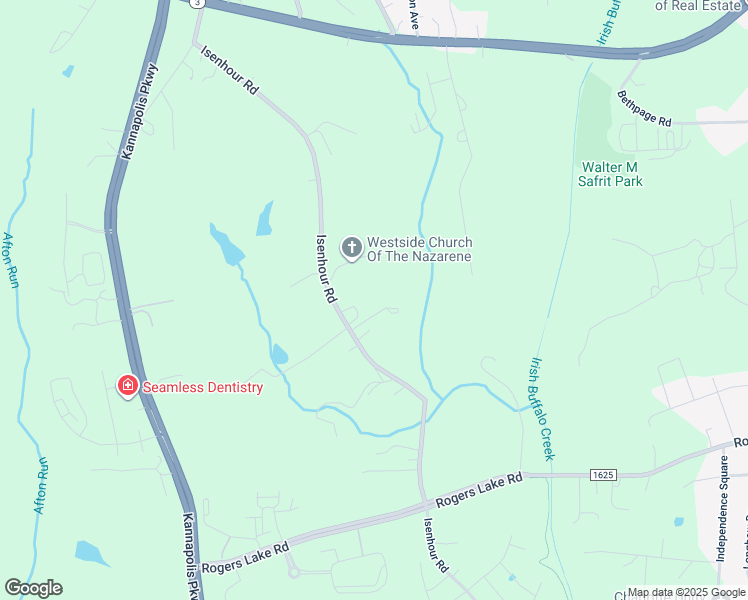 map of restaurants, bars, coffee shops, grocery stores, and more near 4602 Isenhour Road in Kannapolis