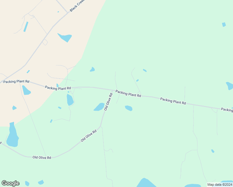 map of restaurants, bars, coffee shops, grocery stores, and more near 2801 Packing Plant Road in Smithfield