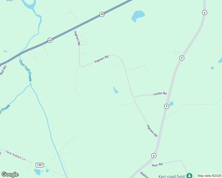 map of restaurants, bars, coffee shops, grocery stores, and more near 48084 Ingram Road in Badin