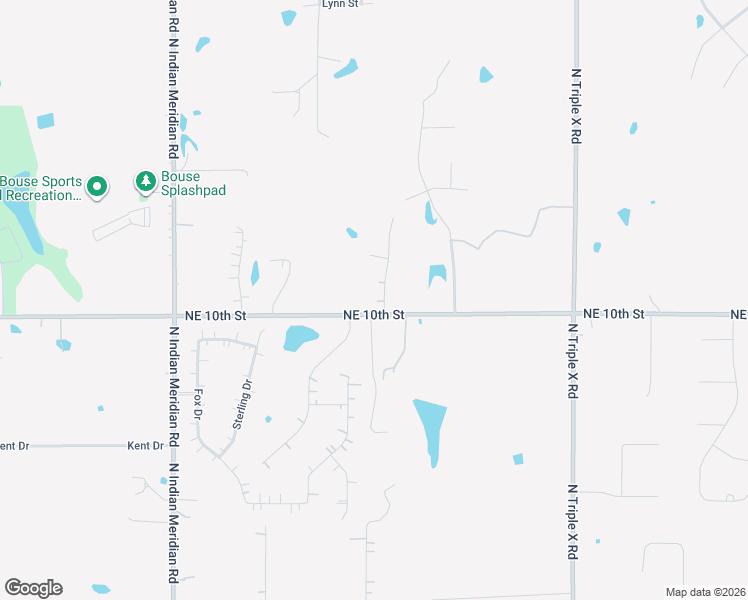 map of restaurants, bars, coffee shops, grocery stores, and more near 1101 Rock Hollow Drive in Choctaw
