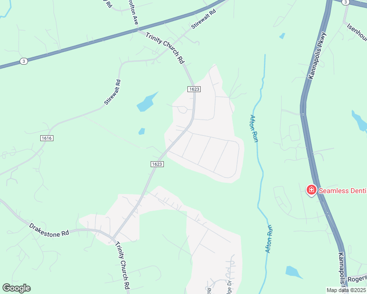 map of restaurants, bars, coffee shops, grocery stores, and more near 4675 Trinity Church Road in Kannapolis
