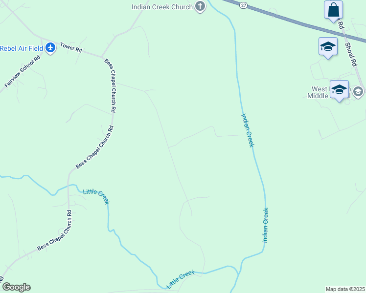 map of restaurants, bars, coffee shops, grocery stores, and more near 3521 Taz Heel Lane in Vale