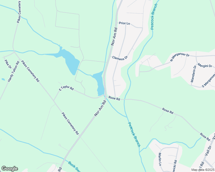 map of restaurants, bars, coffee shops, grocery stores, and more near 732 Nor-Am Road in Pikeville