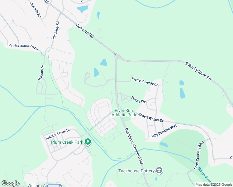 map of restaurants, bars, coffee shops, grocery stores, and more near 19911 Davidson-Concord Road in Davidson