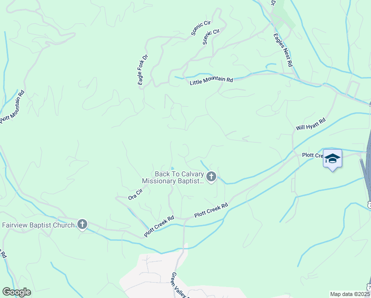 map of restaurants, bars, coffee shops, grocery stores, and more near 353 Sorrells Cove Road in Waynesville