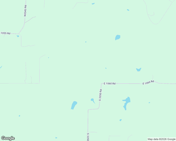 map of restaurants, bars, coffee shops, grocery stores, and more near East 1060 in McLoud