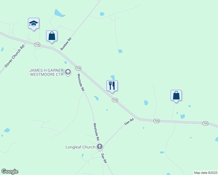 map of restaurants, bars, coffee shops, grocery stores, and more near in 