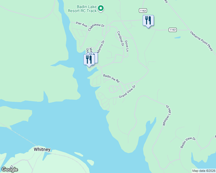 map of restaurants, bars, coffee shops, grocery stores, and more near 138 Eagle Drive in New London
