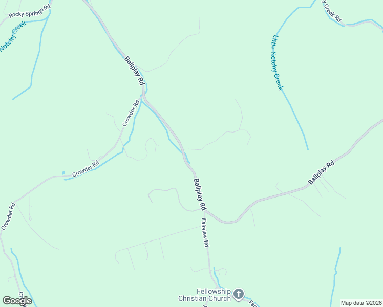 map of restaurants, bars, coffee shops, grocery stores, and more near 1918-1924 Ballplay Road in Madisonville