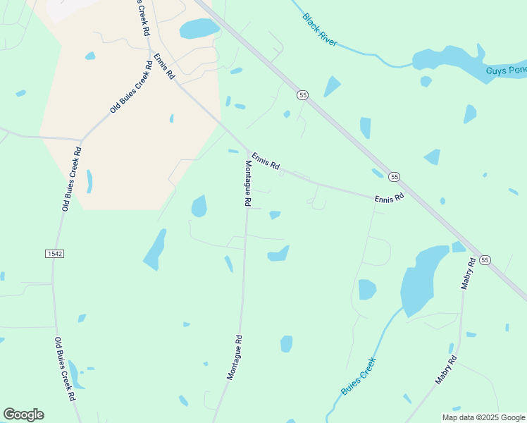 map of restaurants, bars, coffee shops, grocery stores, and more near 1210 Montague Road in Angier