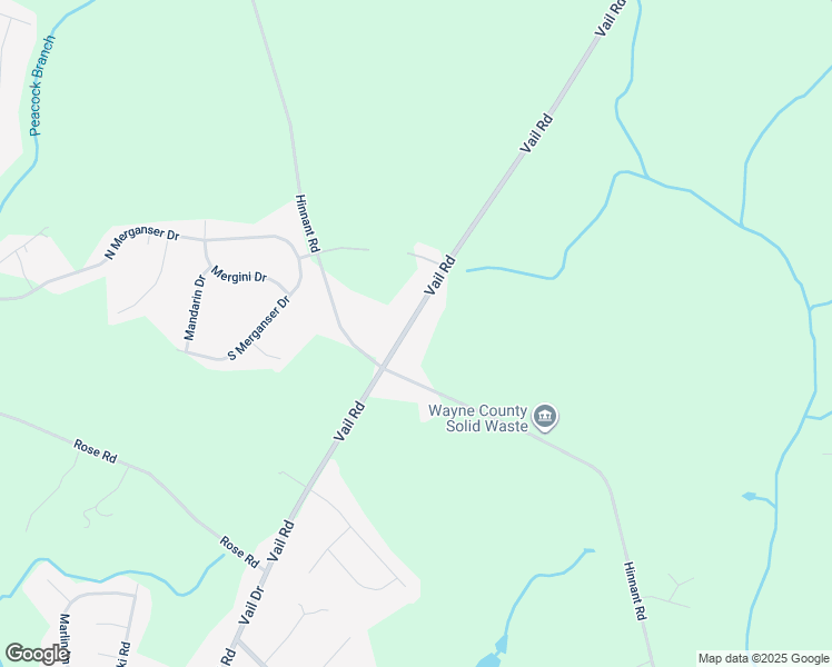 map of restaurants, bars, coffee shops, grocery stores, and more near 950 Vail Road in Pikeville