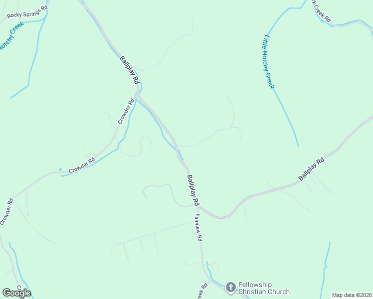 map of restaurants, bars, coffee shops, grocery stores, and more near 1918-1924 Ballplay Road in Madisonville