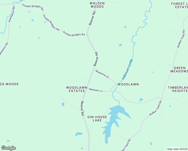 map of restaurants, bars, coffee shops, grocery stores, and more near 2325 Beaver Road in Munford