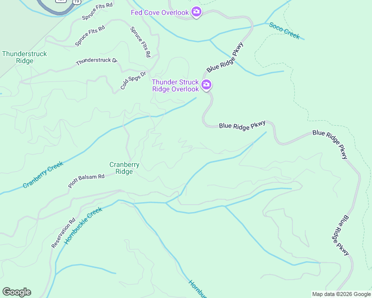 map of restaurants, bars, coffee shops, grocery stores, and more near 29 Blizzard Ridge in Maggie Valley