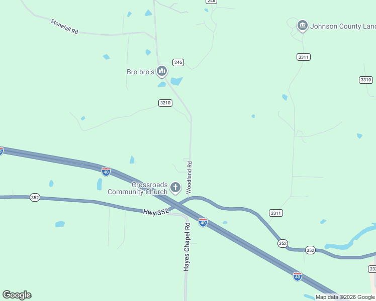 map of restaurants, bars, coffee shops, grocery stores, and more near 334 County Road 3291 in Clarksville