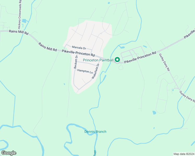 map of restaurants, bars, coffee shops, grocery stores, and more near 302 Wakefield Drive in Princeton