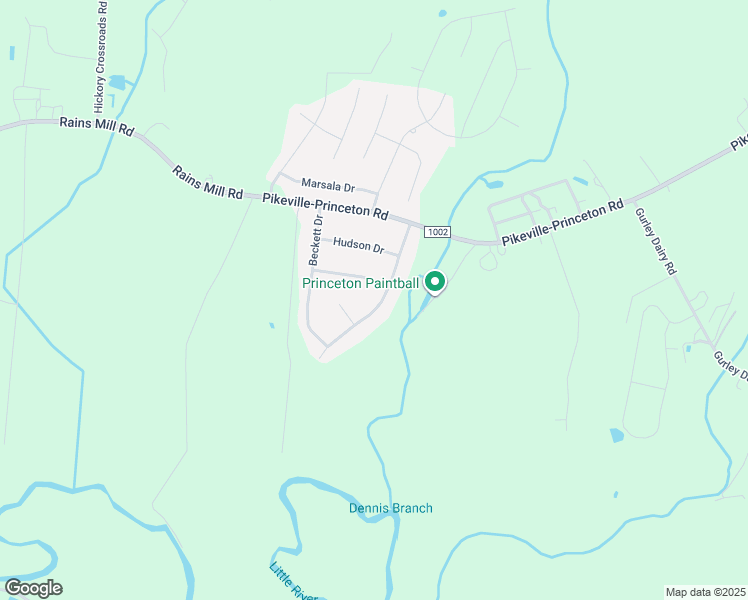 map of restaurants, bars, coffee shops, grocery stores, and more near 303 Wakefield Drive in Princeton