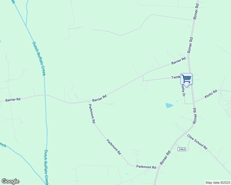 map of restaurants, bars, coffee shops, grocery stores, and more near 5146 Barrier Road in Concord